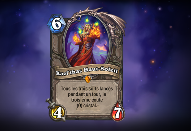 Hearthstone Kael thas comment obtenir la carte gratuitement